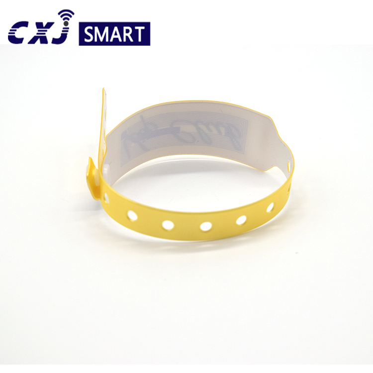 Waterproof Disposable PVC rfid wristband (4)